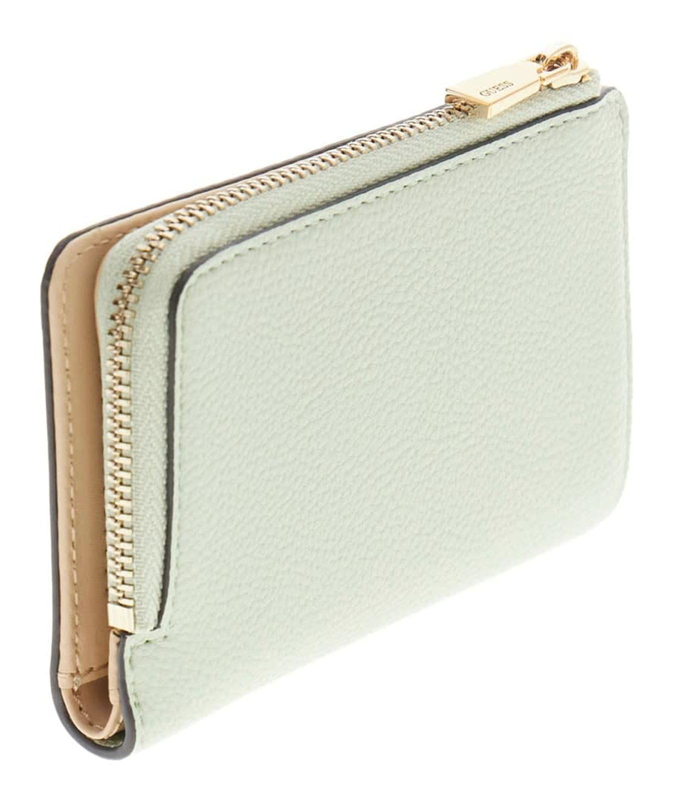 GUESS Monedero Laurel II SLG Zip Around Pistachio Menta