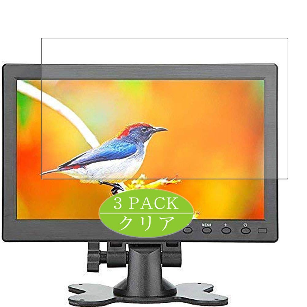 Vaxson Pack of 3 Screen Protectors, Compatible with Loncevon L1098A 10.1 Inches, Screen Protector Bubble-Free [Not Tempered Glass]