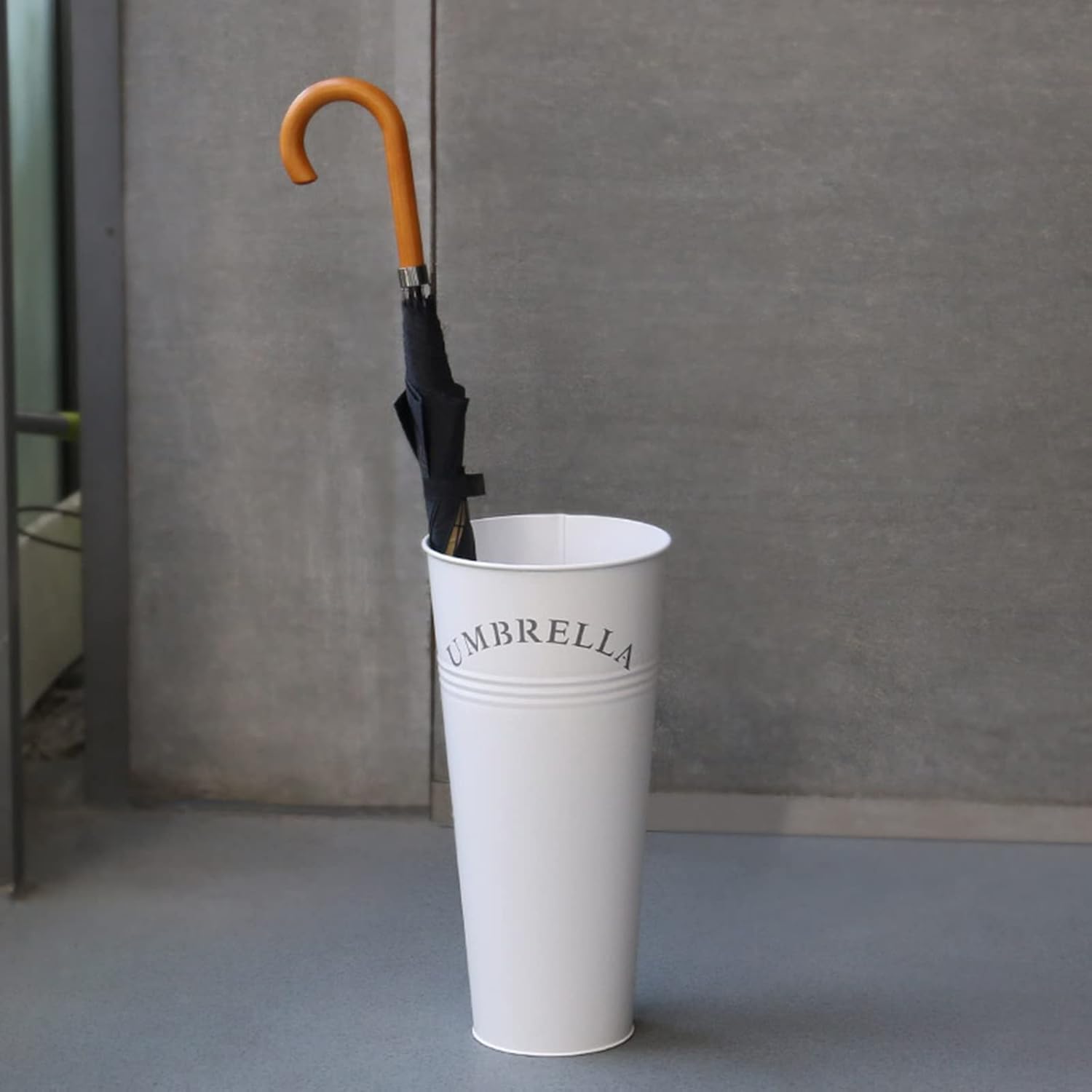 WYFFF Umbrella Holder for Entryway, Rustic Umbrella Holder