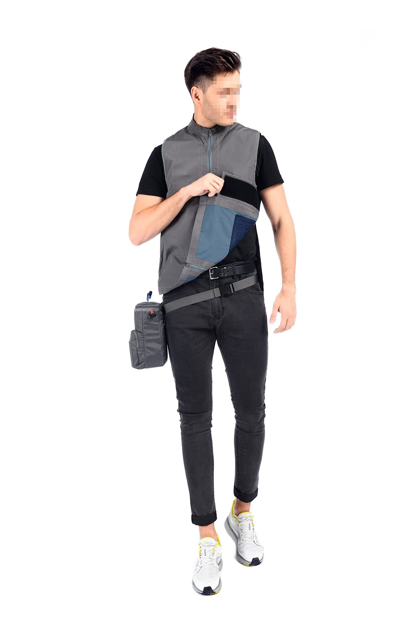 Raffreddamento Raffreddamento Garment Estate Gilet di Raffreddamento per Adolescenti, Uomini e Donne per la Pesca, Il Ciclismo, la Corsa, la Cucina, Il Giardinaggio, Il Motociclo (Size : M/L)