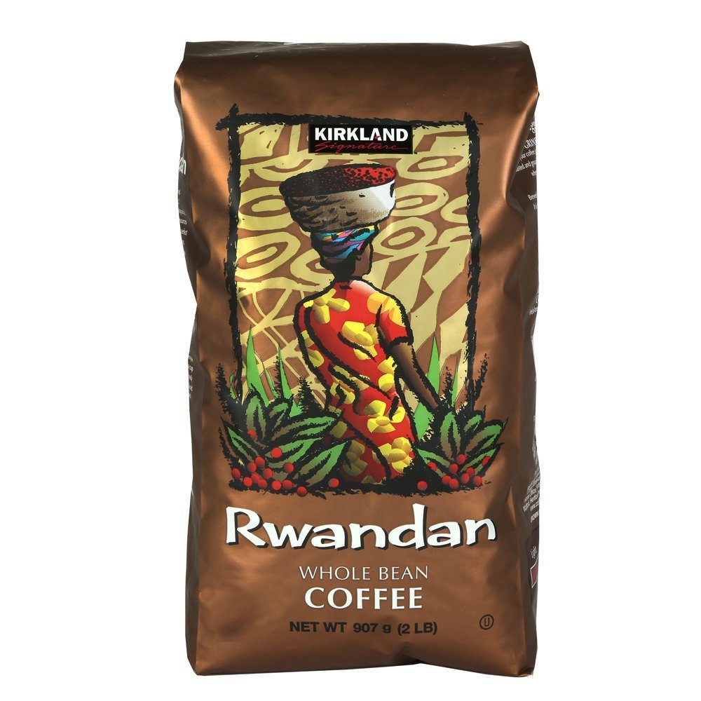Kirkland Signature Rwandan Whole Bean Coffee 2lb.