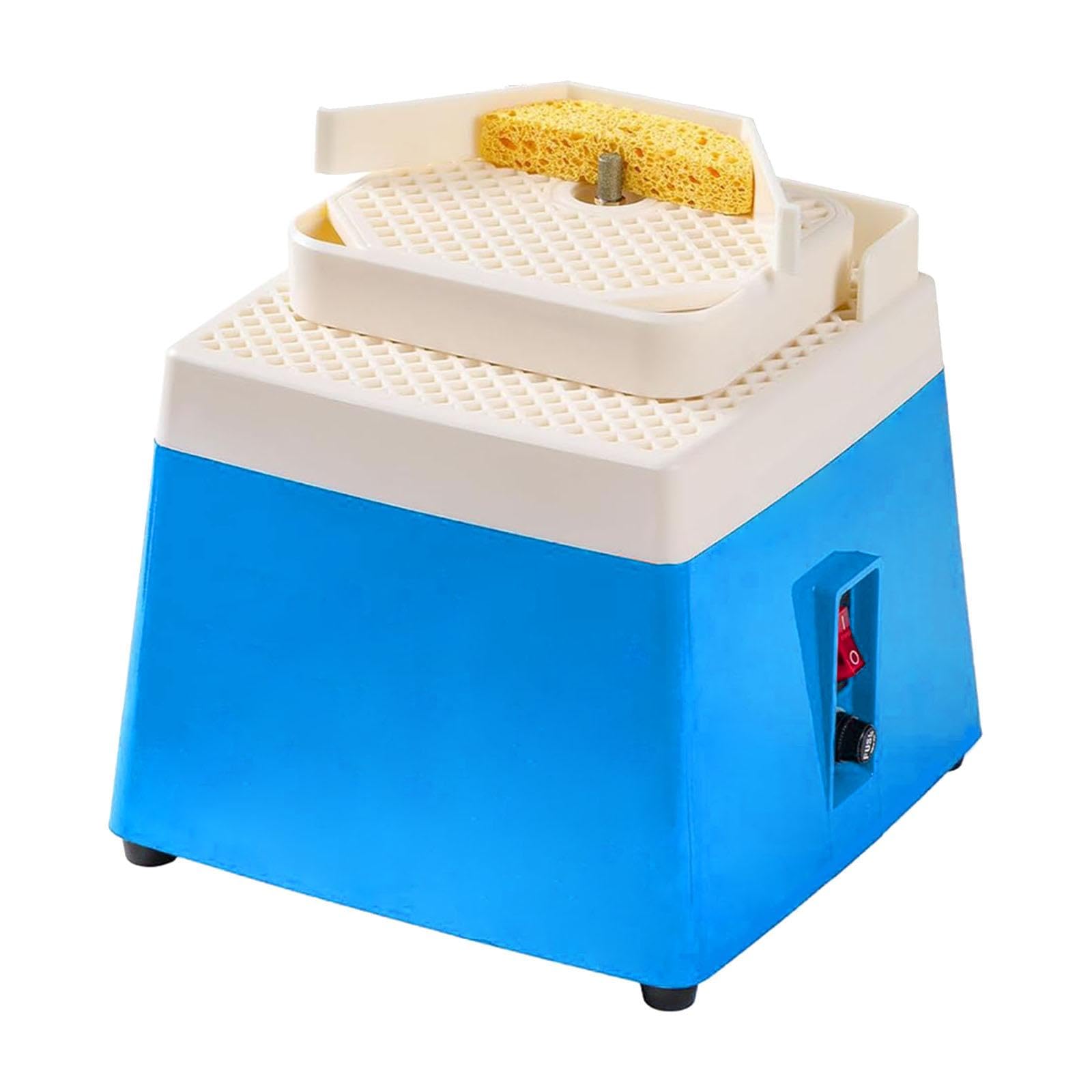 Stained Glass Grinder Industrial Mini DIY Grinding Tool for Stone Hobby Home Blue-image-26