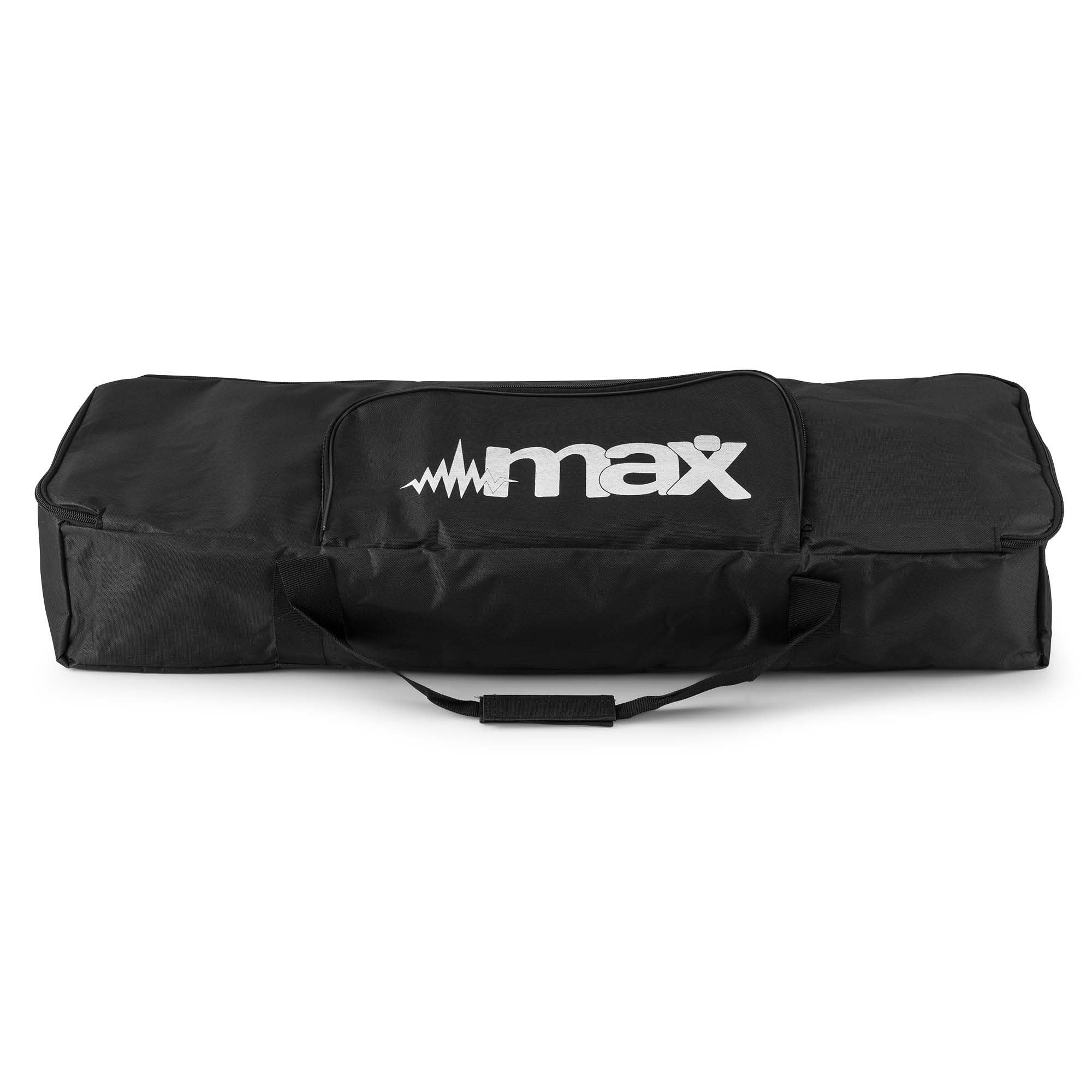 MAX PartyBar Softcase Set XL - Tragetaschen für Partybar & Stativ | Schutz und leichter Transport | Weiches Innenfutter schützt vor Stößen, Staub & Spritzwasser | Robustes Taschen-Doppelset