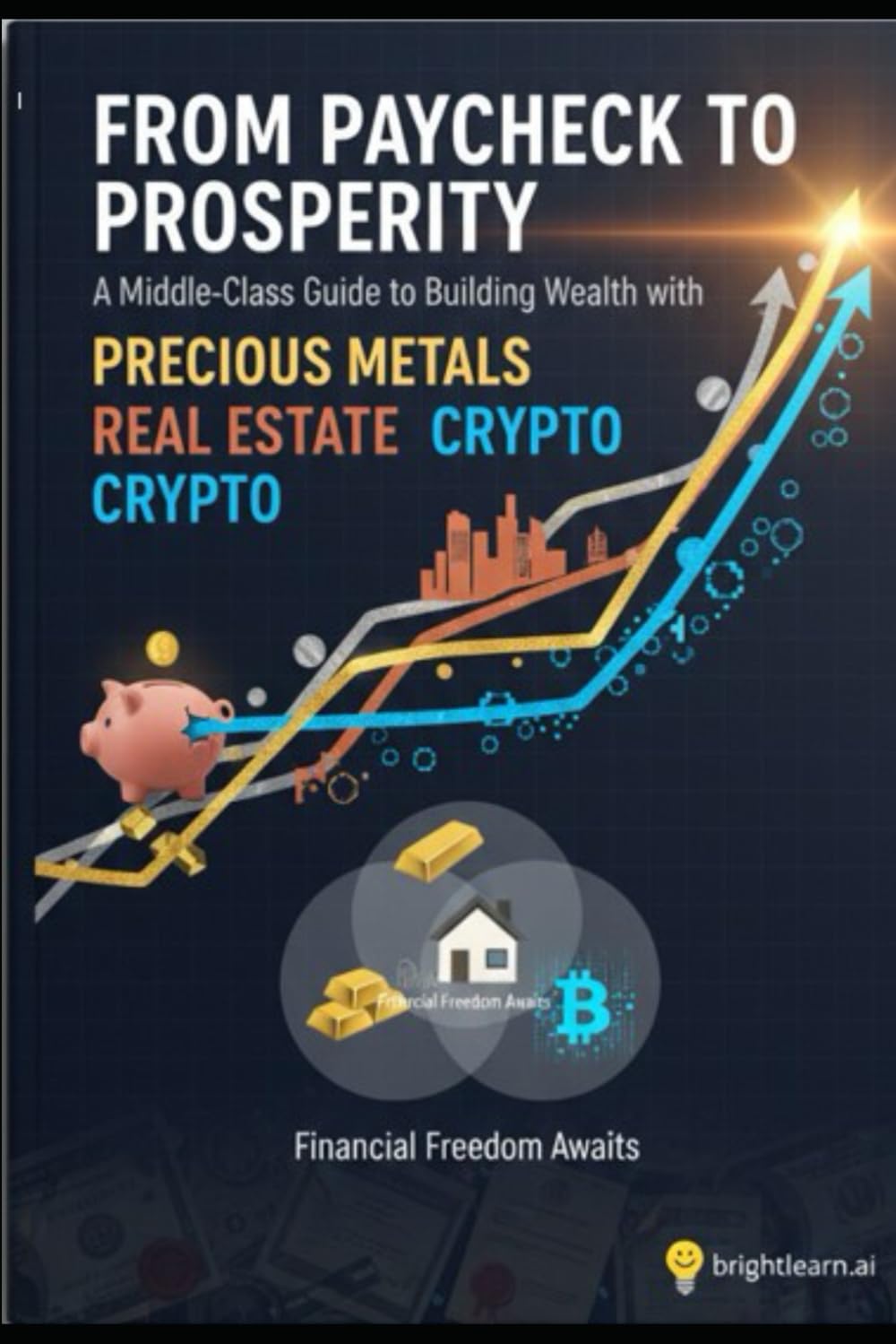 From Paycheck to Prosperity: A Middle-Class Guide to Building Wealth with Precious Metals, Real Estate and Crypto