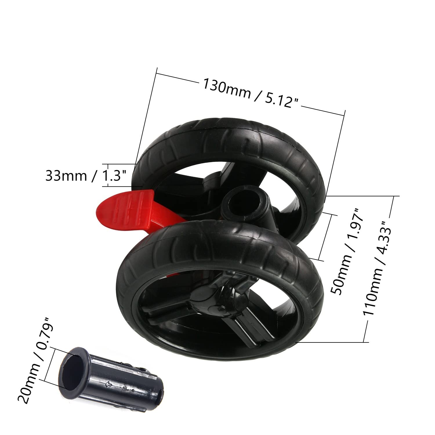 RC 41r-8003 Velocità Pneumatici Inserire Spugna&Ruota 4 Pezzi Per HSP 1 10 Touring Car D - Foto 6