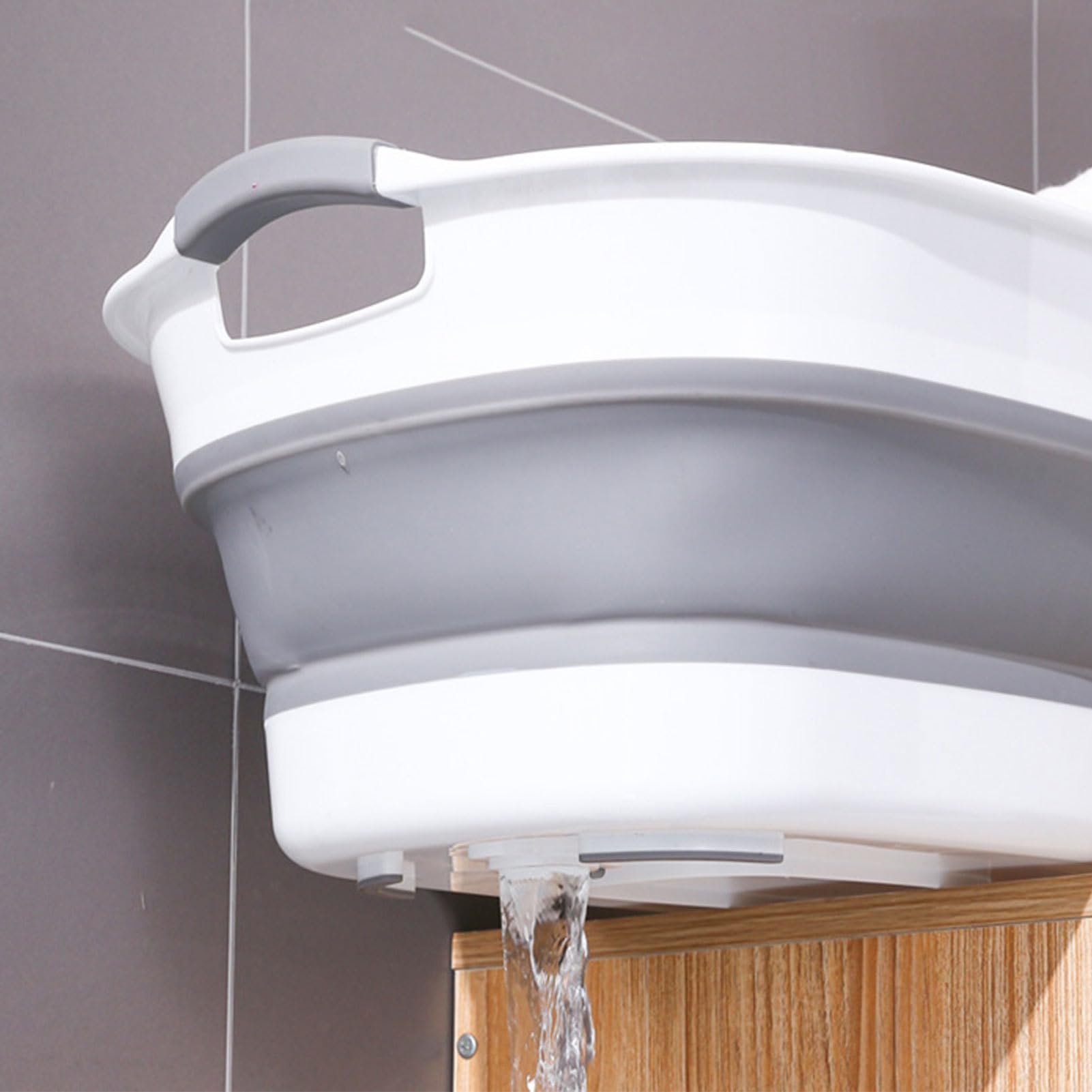 Bañera para el bebé Portátil, Plegable | Bañera Plegable para Lavado y Aseo de Perros Hogar, Viaje, Hotel, Apartamento