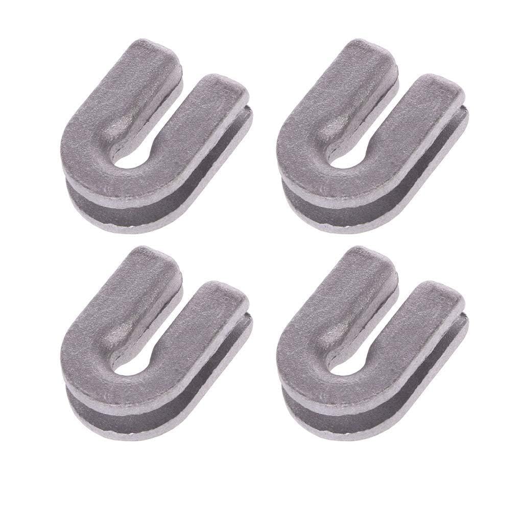 Duyeuau 4Pcs Trimmer For Head Eyelets For P25 Strimmer Brush Cutter Replacemen