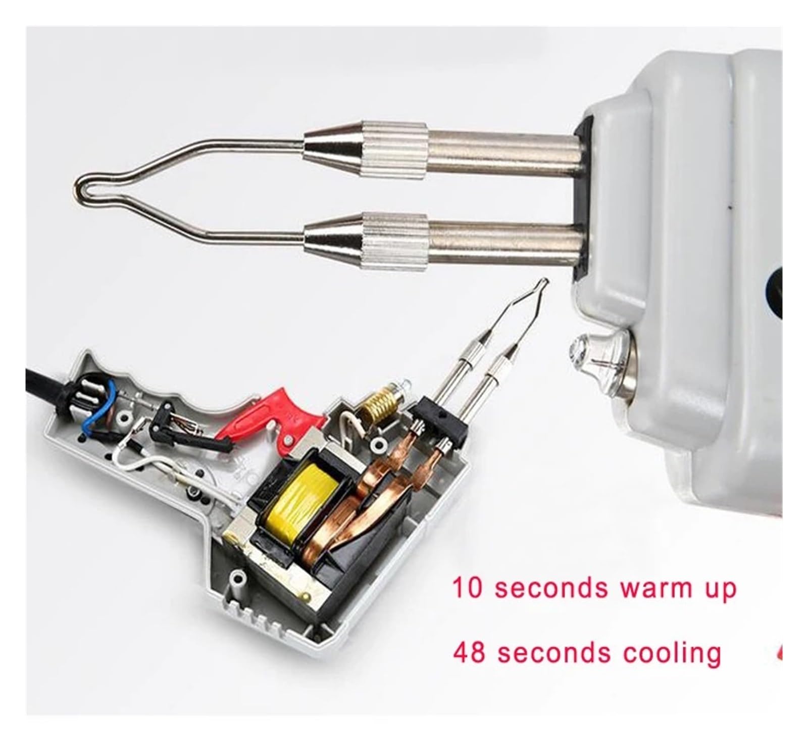 Pistola De Soldadura Eléctrica 100W, Calor Aire Caliente, Herramienta Manual Con Kit Herramientas Reparación Alambre Calentamiento Preciso