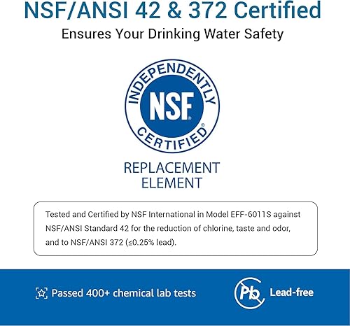 Miniatura 4 de Filterlogic DA29-00003G Filtro de agua para refrigerador, repuesto para Samsung DA29-00003B, RSG257AARS, RFG237AARS, HAFCU1, RFG297AARS,