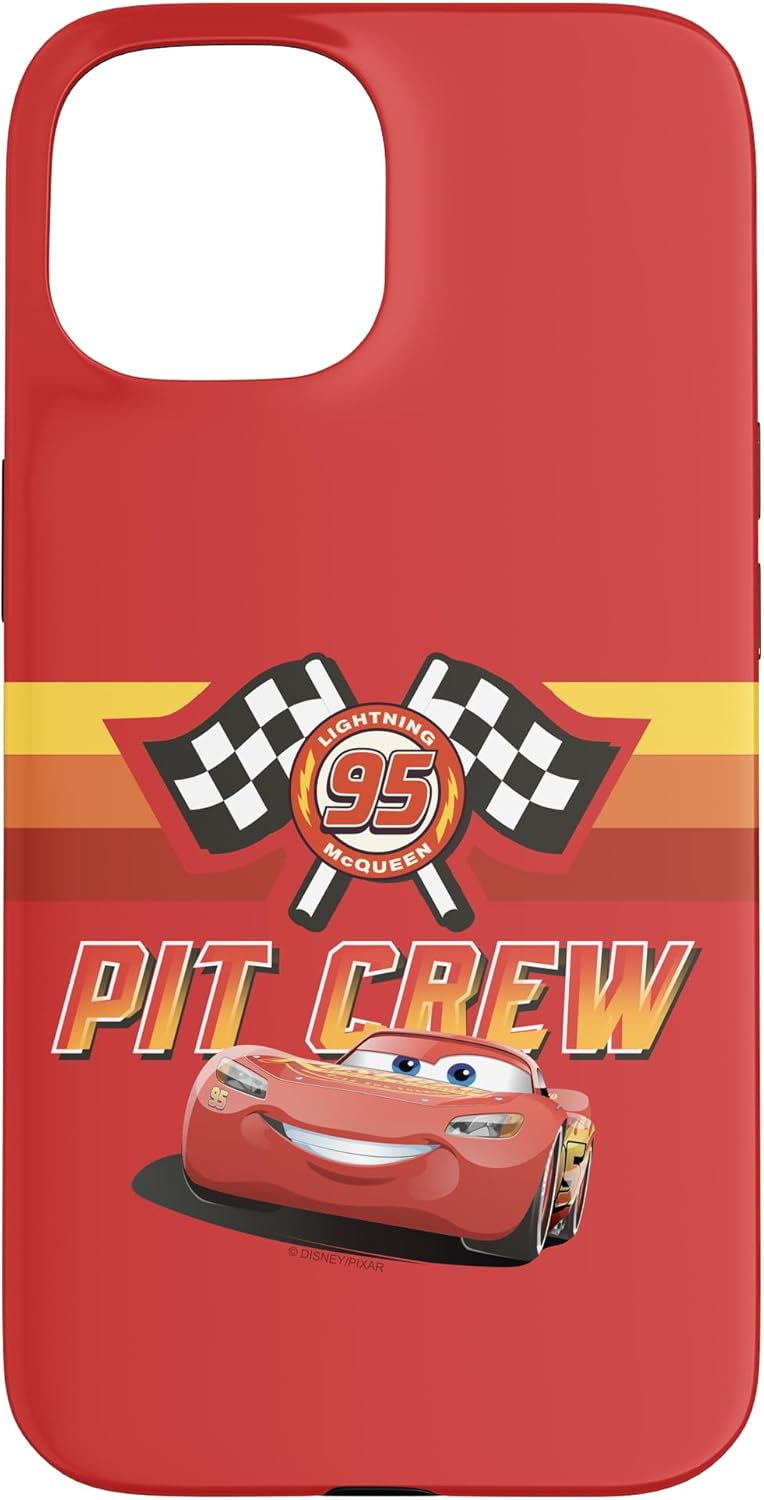 Disney Pixar Cars Two Lightning McQueen Pit Crew 95 Case for iPhone 11