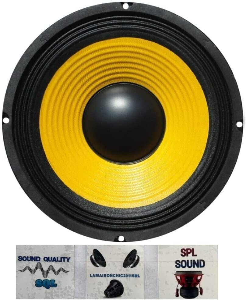 1 woofer WEB W-068 Haut Parleur diffusant Moyen Bas 16,50 cm 165 mm 6,5" 50 Watt rms 100 Watt Max impédance 8 ohm Maison sensibilité' 92 DB, 1 Piece