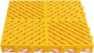 XPLKQXE Cojín Que Entrelaza Modular Lavado Coches, Rejilla Lavado Coches Cubierta Drenaje Al Aire Libre, Tablero Tapete Piso Plataforma contra Derrames Terraza (Color : Azul, Tamaño : 50x50x4cm-10pc