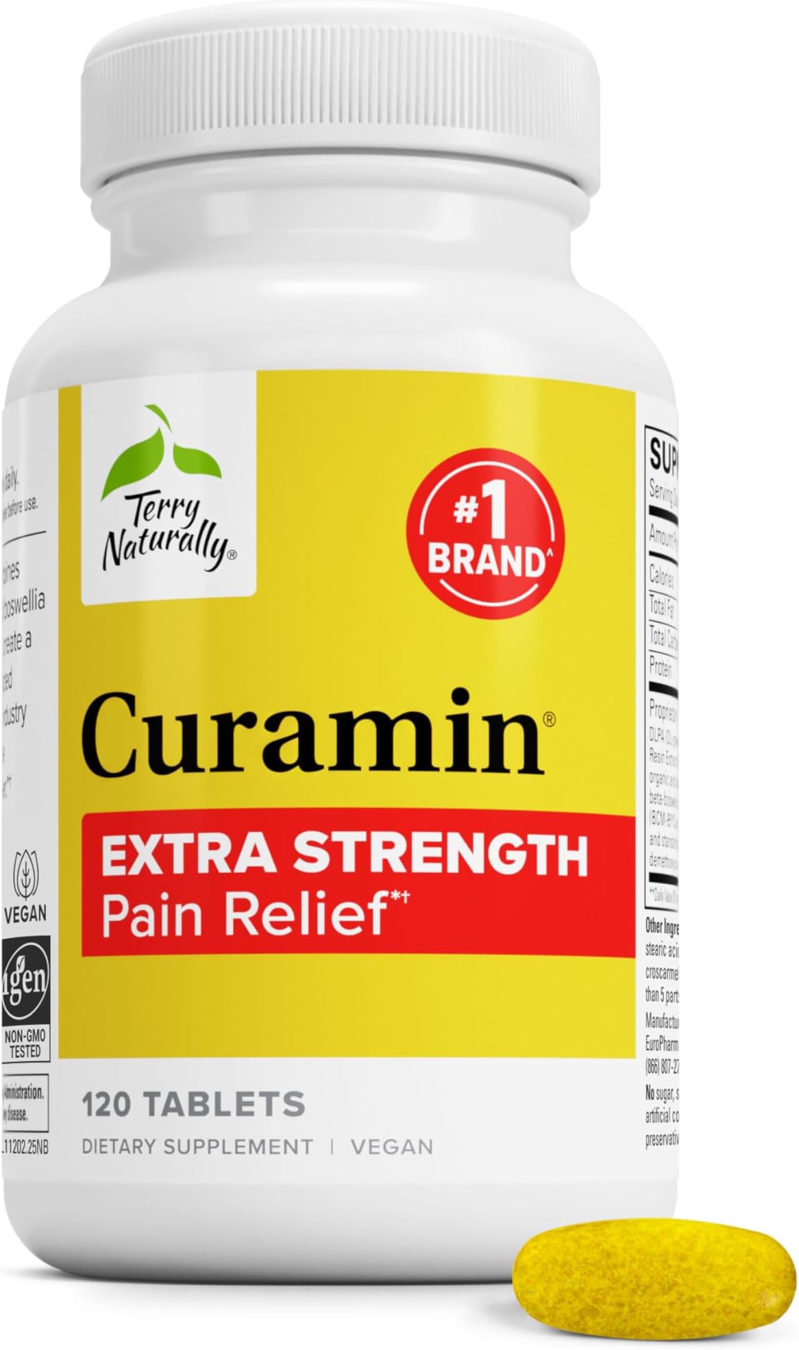 Curamin Extra Strength 120 Tablets