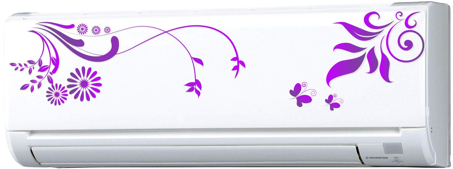 Decals Creation Air Conditioner Stickers, Ac Stickers, Split Ac Stickers Standard Size