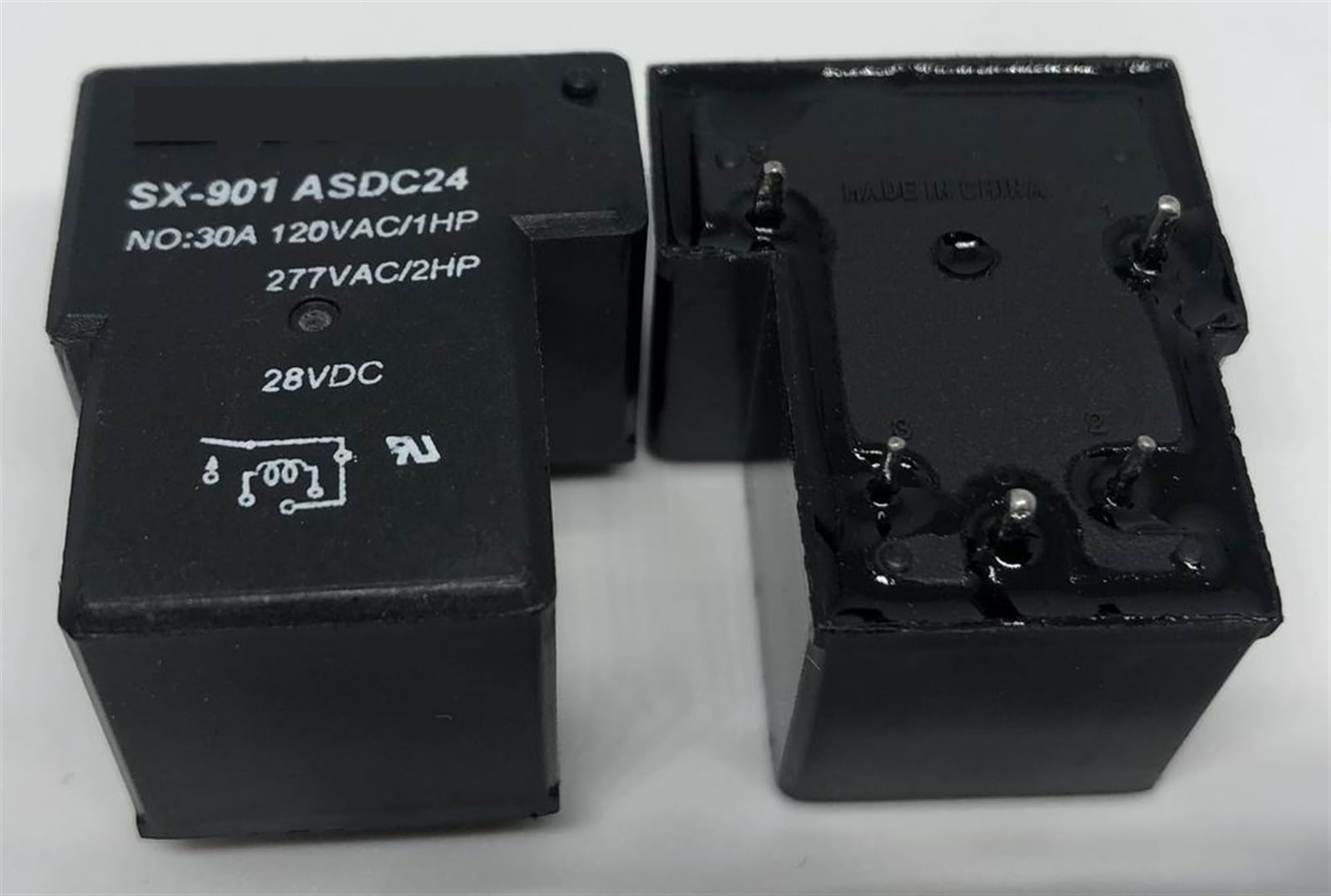 Relais 5 Broches SX-901 ASDC24 commutateur de rechange T-90-1A-5P-24V-30A
