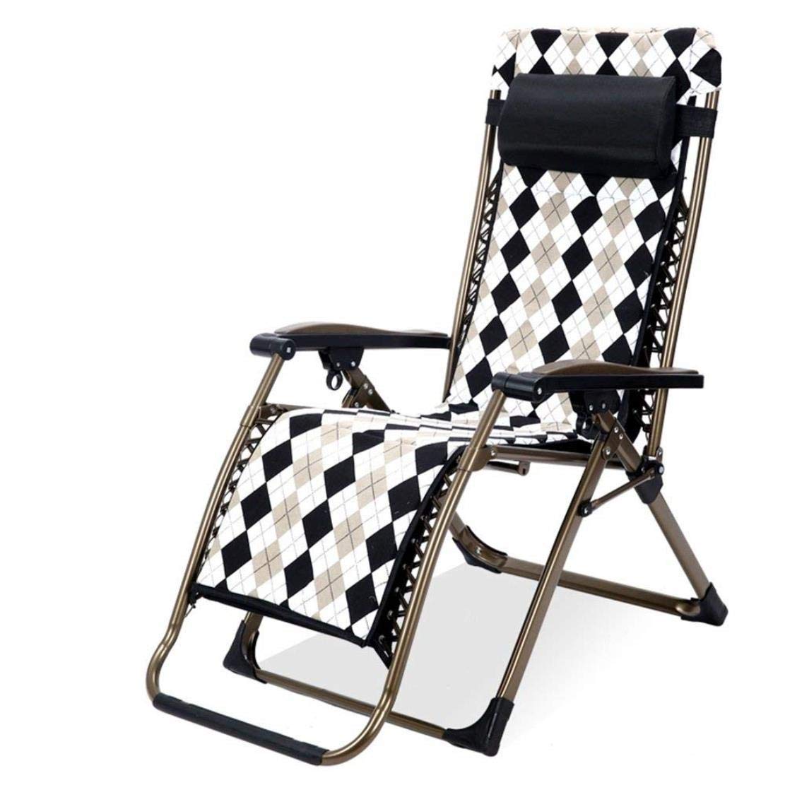 Chaises longues de pelouse pliantes pour jardin terrasse et patio