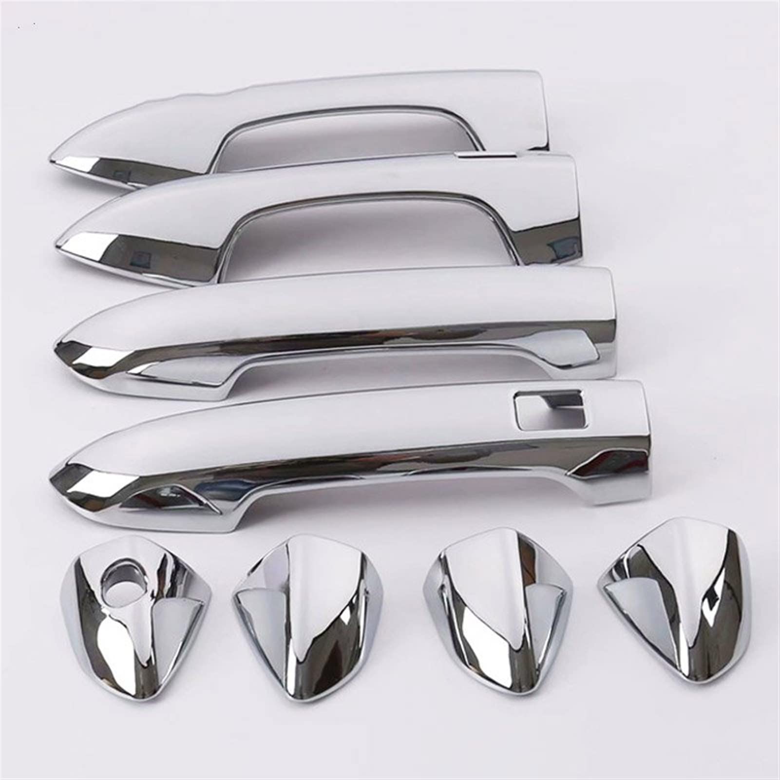FANGZIQQ for Geely Coolray Sx11 Exterior Handle Frame Trim Car Door Bowl Chrome Styling Cover Decoration Accessories Parts Car Inner Door Handle(1)