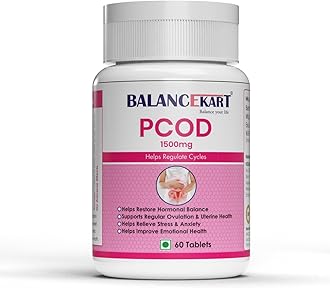 Pcos Tablets for Women, Ayurvedic supplement for women, Supports Hormonal Balance, 60 Tablets, 1500mg