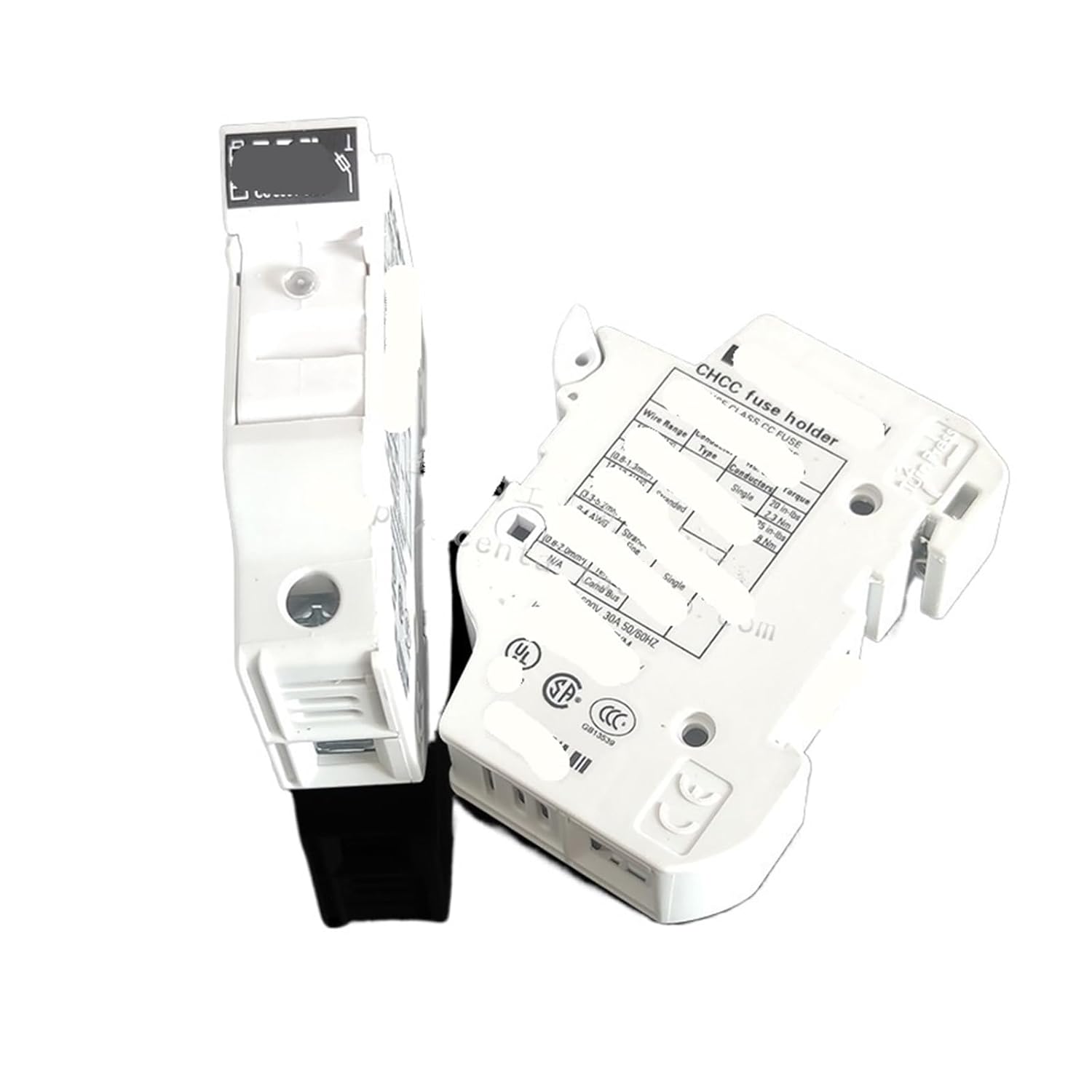 Fuse Holder CHCC1DU CHCC1DIU 600V 10 * 38mm Fuse Base(CHCC1DU)