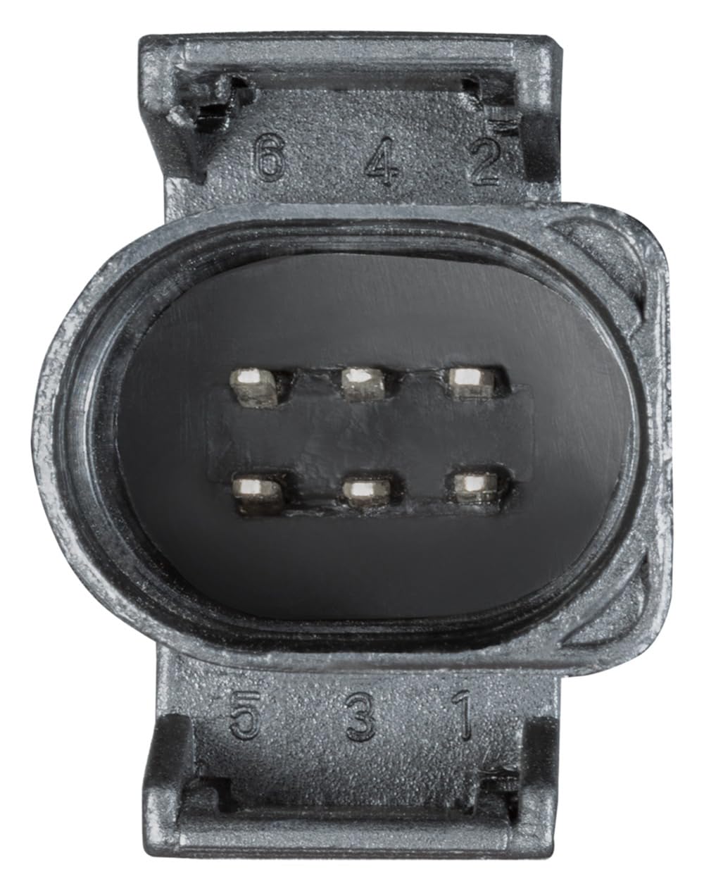 HELLA 8ET 009 149-671 Debimetro - 6a... poli - Bocchettone di tubo | Compatibile con: AUDI A3, A4 B5, A4 B5 Avant, A6 C4, A6 C4 Avant, CABRIOLET B3, FORD GALAXY I, GALAXY MK I VAN, SEAT ALHAMBRA