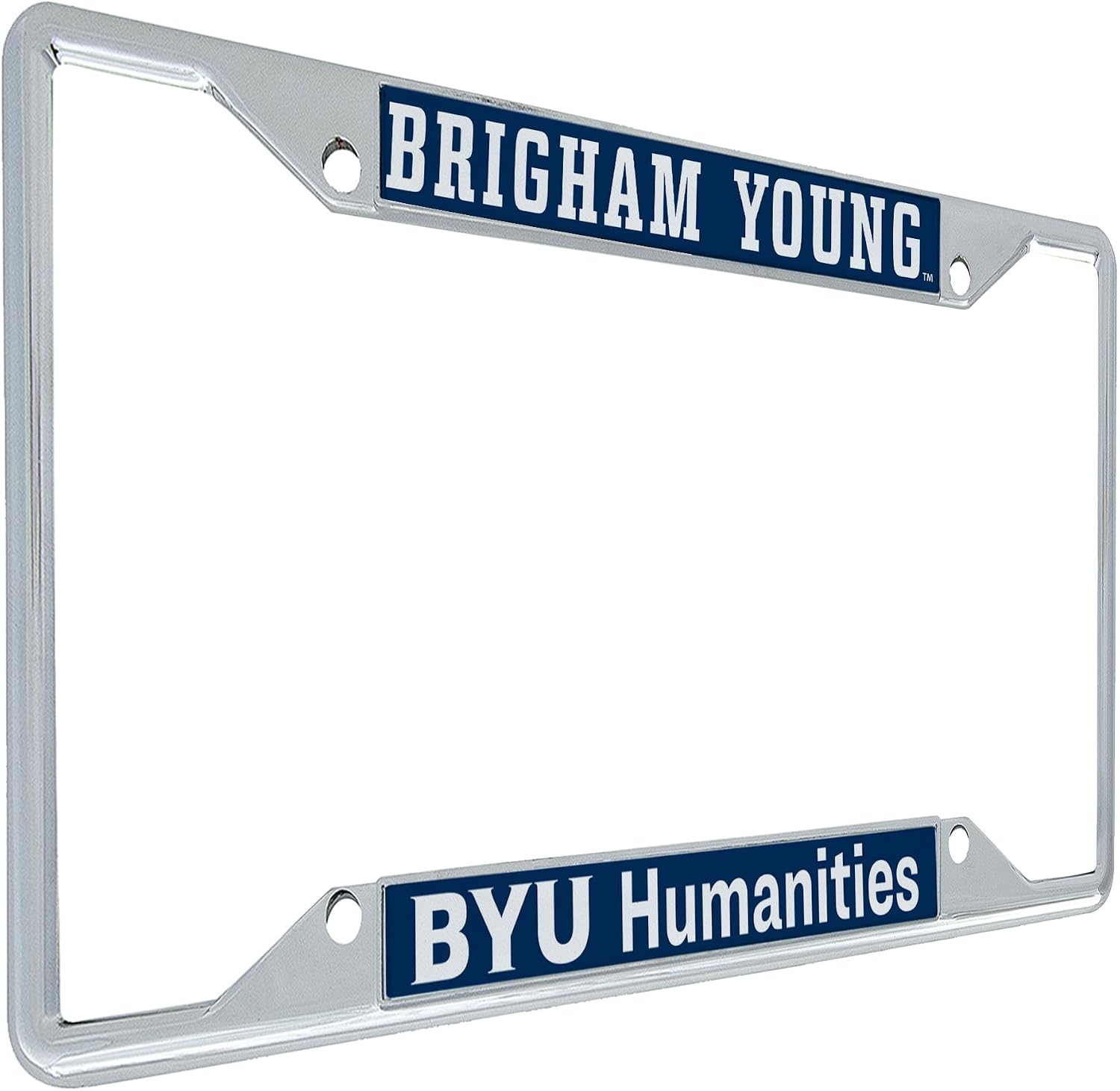 Desert Cactus Brigham Young University License Plate Frame Cougars BYU Cougs Car Accessories Tag Holder for Front or Rear of Car (College of Humanities)