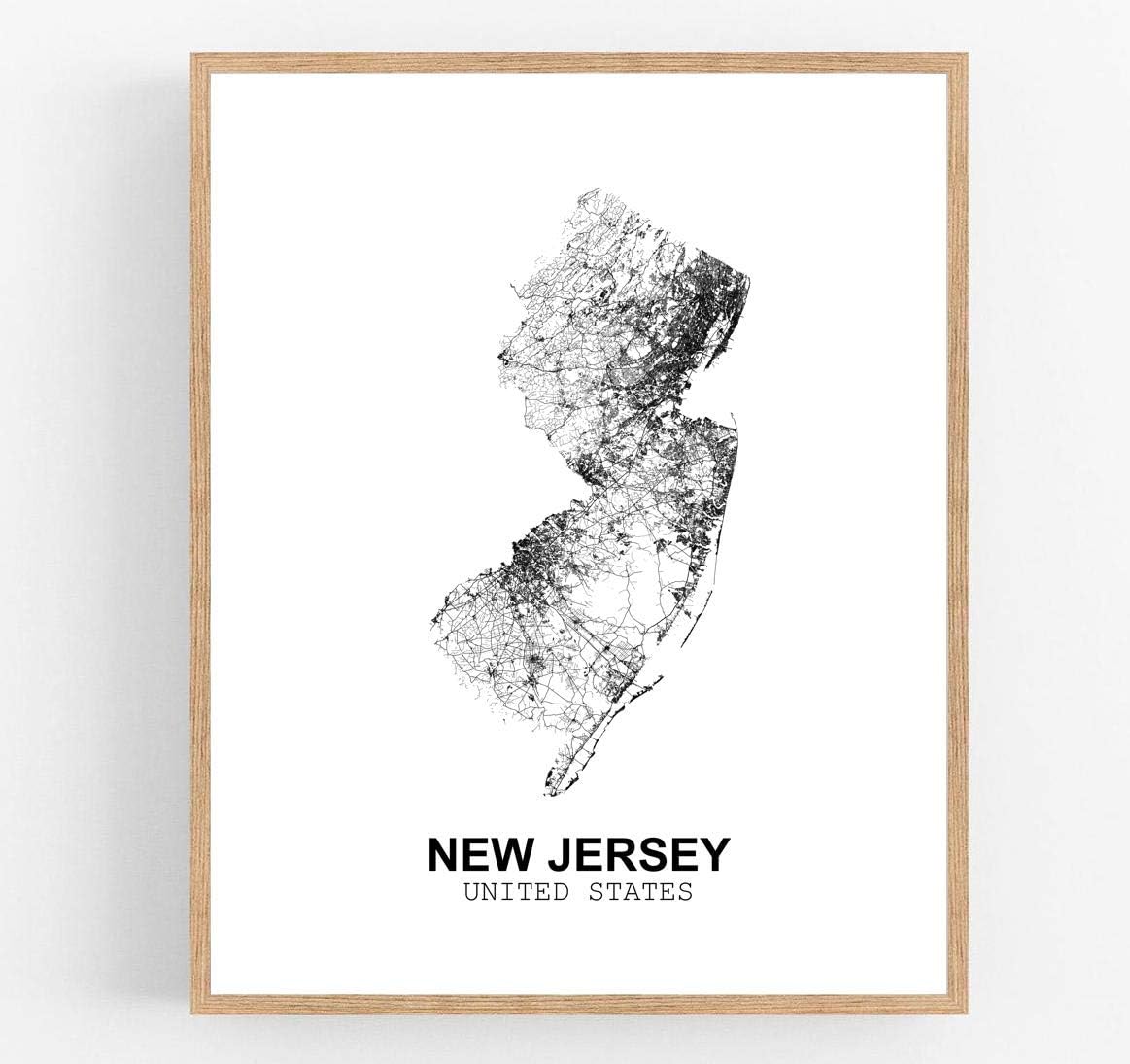 Eleville 11X14 Unframed New Jersey United States
