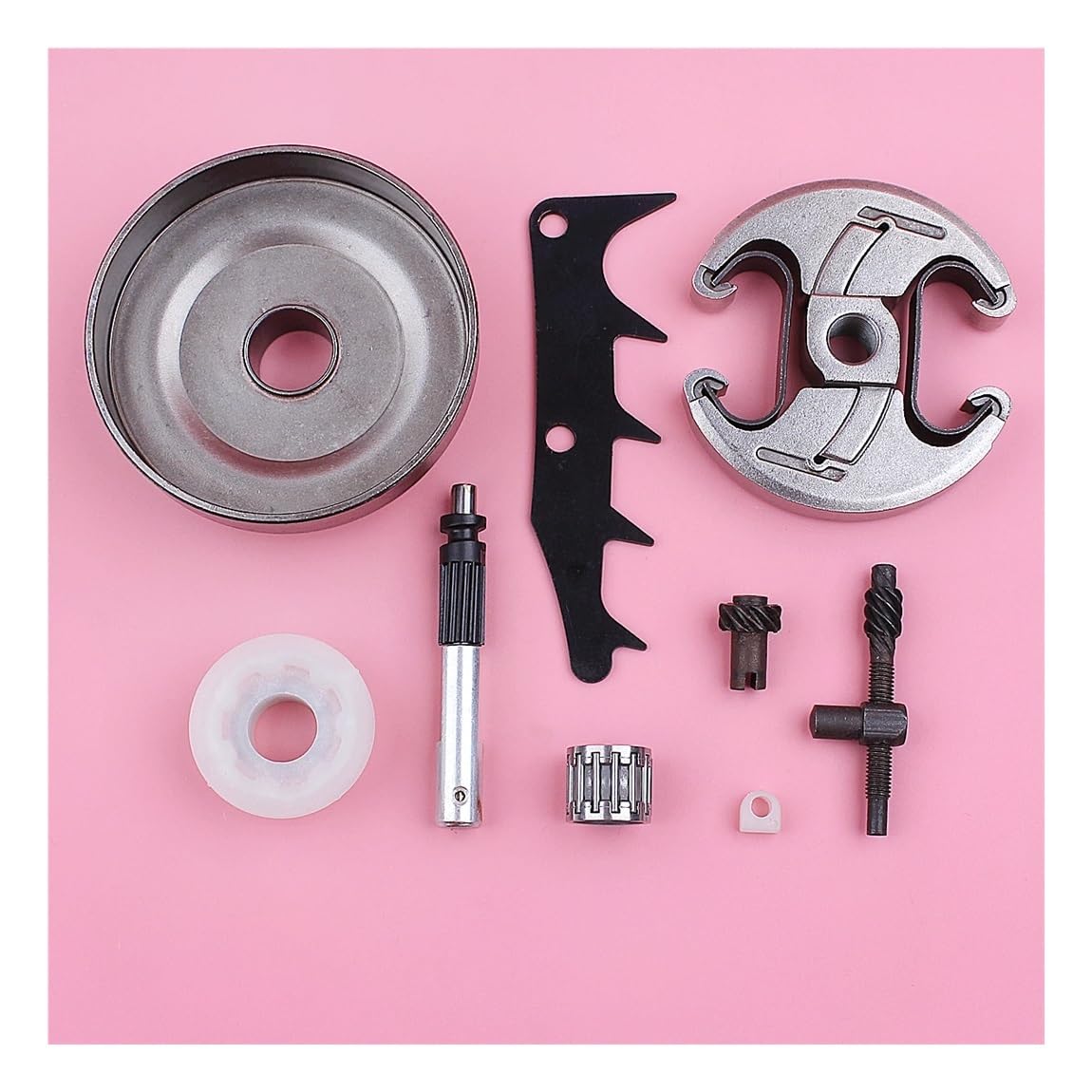 Tamburo Frizione .325 7T Adatto for tendicatena 445 450 Kit ingranaggio a Vite Senza fine for Motosega Ricambi 578097901 503905901