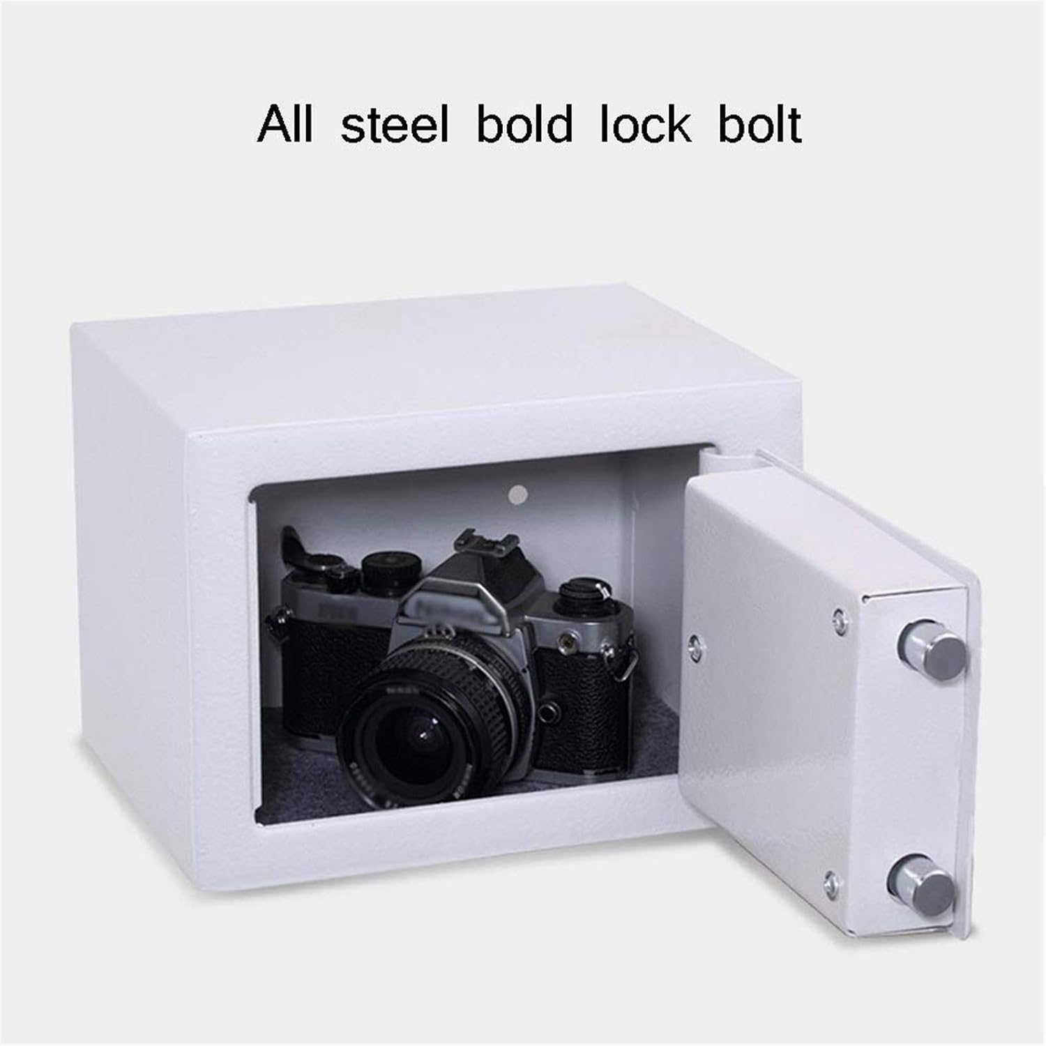 Security Home Cabinet Safe with Keys Anti-Theft it Lock Box - for Money Cash Valuables