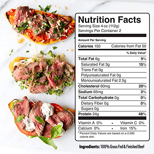 Pre, Beef Top Sirloin Steak, Grass-Fed, Pasture-Raised | 0.5 lbs. - Image 3