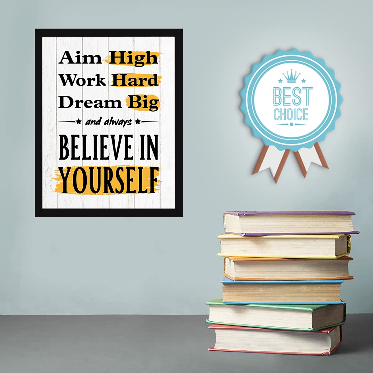 Believe in Yourself Quote Poster - Wall Decor -7