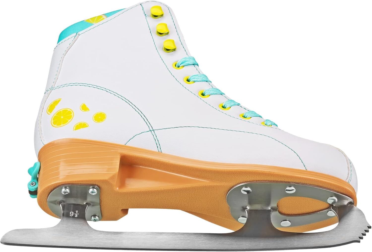 Lake Placid Lucy Girl's Adjustable Ice Skate Lemon : Sports & Outdoors