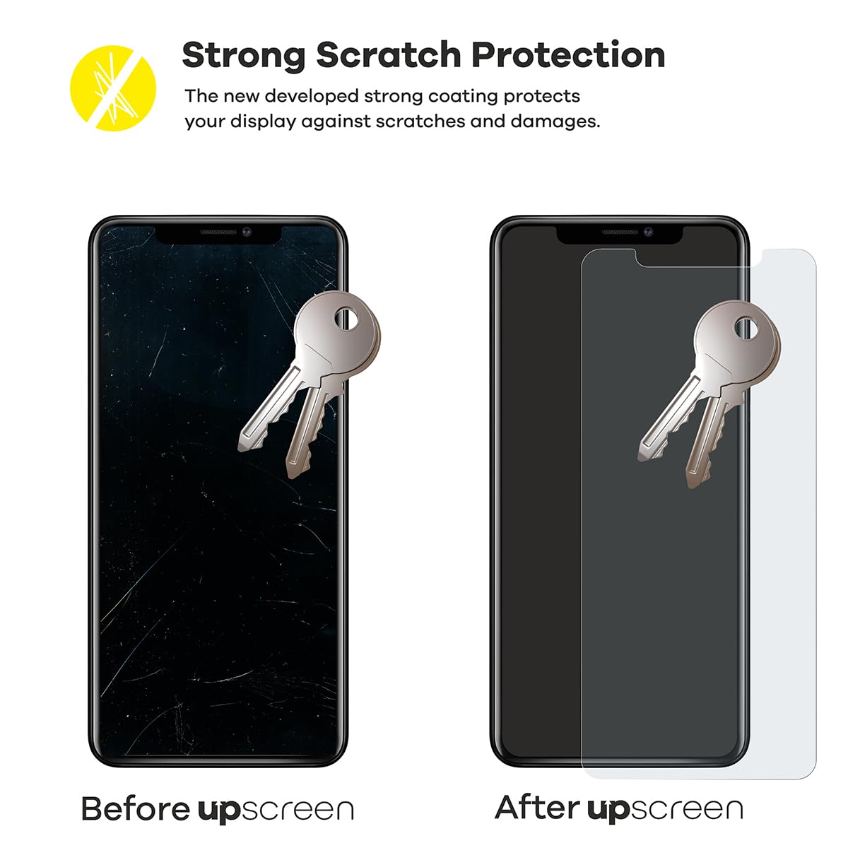 Protector De Pantalla Cristal Mate Upscreen Para Xiaomi Poco X7 Pro | Anti-Reflejos, 9H Dureza | Instalación Sin Burbujas