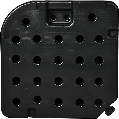 Miniatura 8 de Outsunny Material de polietileno de polietileno de alta densidad para sombrilla de patio con peso de arena llena de arena de hasta 175 libras. Para