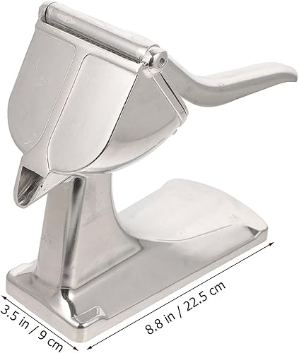 Miniatura 2 de Exprimidor manual de cítricos Exprimidor de prensa manual de aleación de aluminio de alta resistencia para limón Extractor de frutas portátil más
