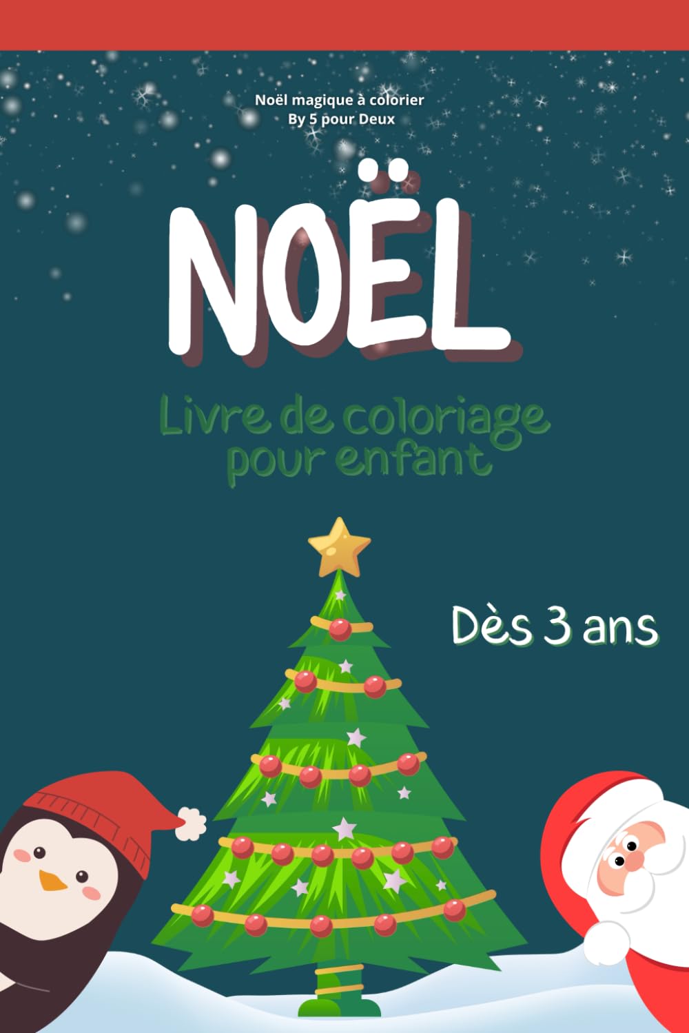 Noël magique à colorier