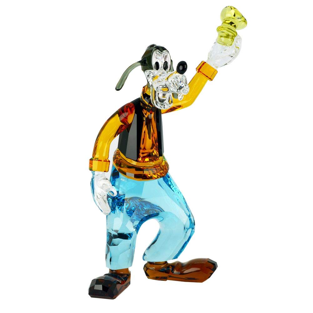 Swarovski Goofy, crystal, multicoloured, 15 x 10.2 x 6.1 cm
