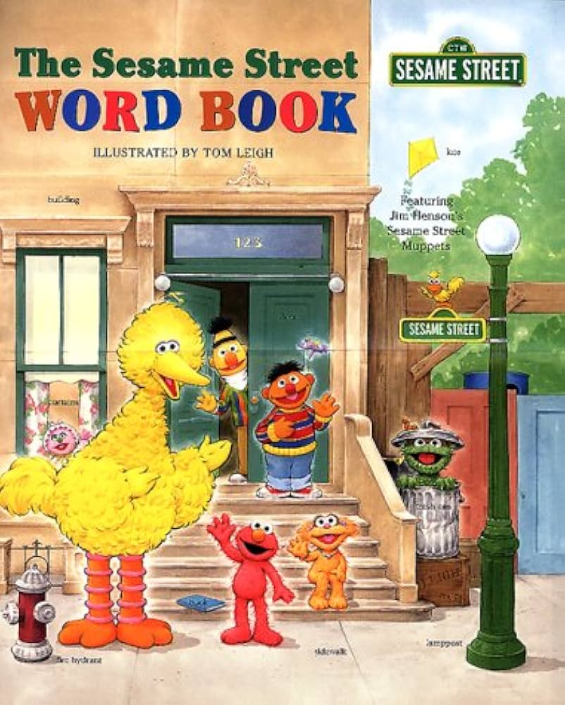 Amazon | Sesame Street Word Book | Random House, Leigh, Tom