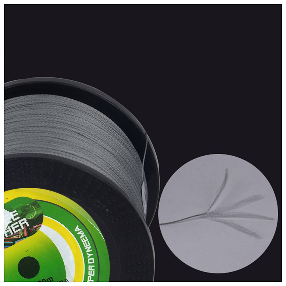 Sxsun - Hilo de Pesca Trenzado de 8 hebras, 1000 m, Multicolor