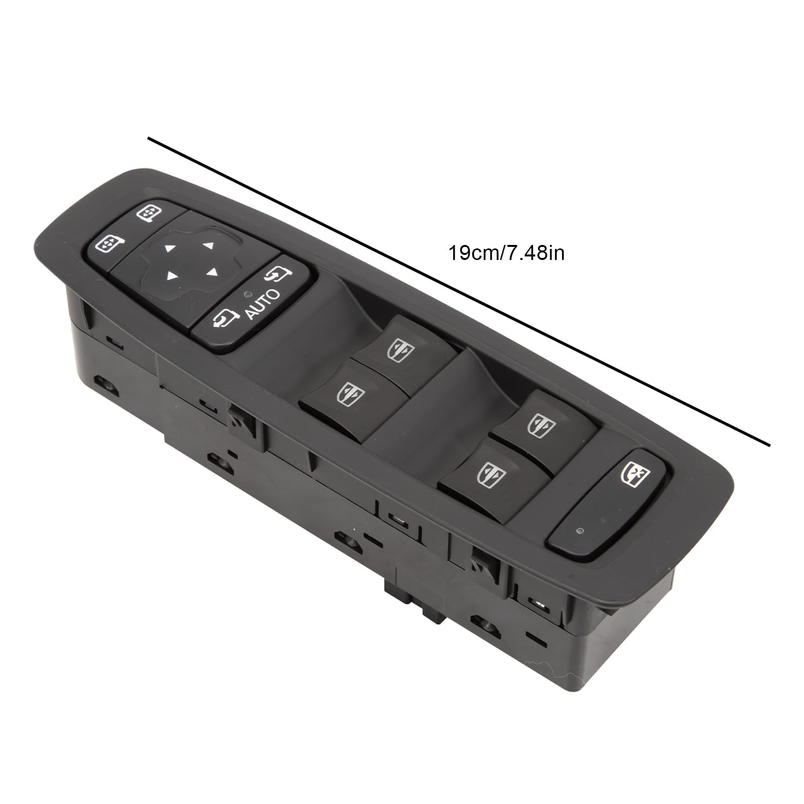 Pulsantiera Alzacristalli Sinistro per Megane 4 Kadjar Scenic 4 Grand Scenic 4 Talisman 254012952R Pulsante Finestrino Interruttore Alzacristalli Alzacristallo(Portiera Del Conducente)