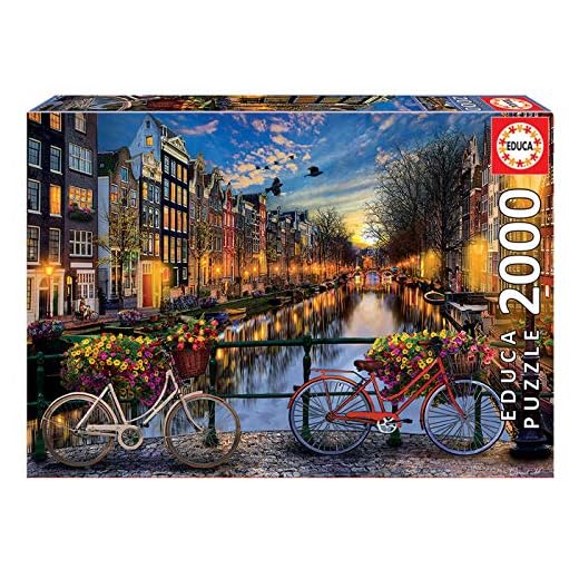 Educa - Ámsterdam paisajes y Lagos Puzzle, 2000 Piezas, Multicolor (17127)