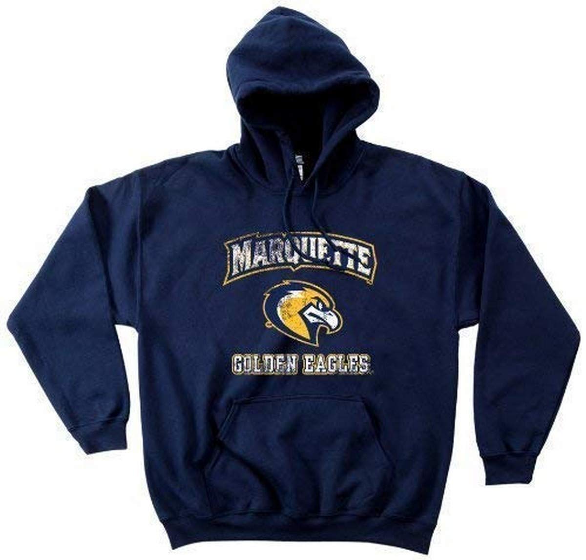 NCAA Men's 50/50 Blended Hooded Sweatshirt - Officially Licensed College Apparel (8 Oz. Fleece)