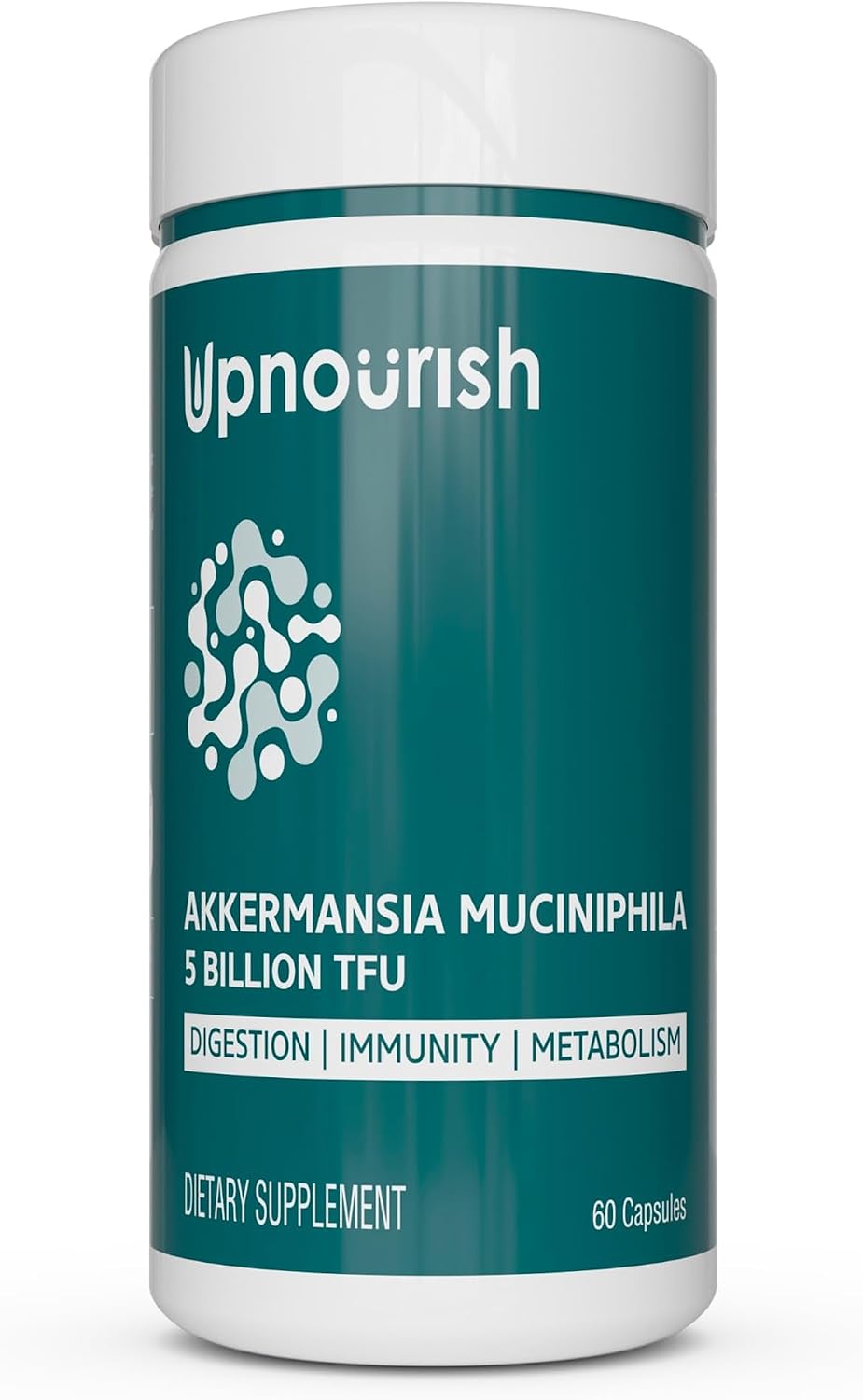 Akkermansia Muciniphila Probiotics for Digestive Health - 5 Billion TFU Akkermansia Probiotic for Leaky Gut Repair and Immunity, Prebiotics and