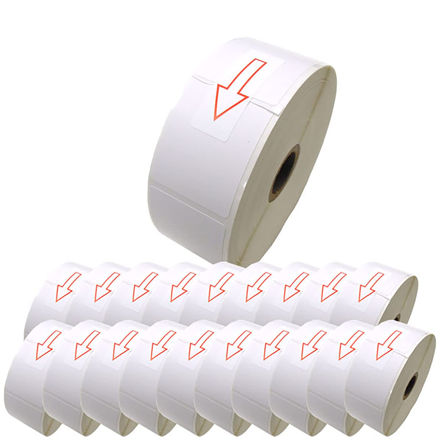 Amazon | プリンタス ブラザー用 RDロール プレカット紙ラベル (感熱紙