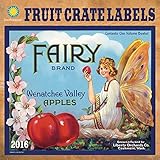 Fruit Crate Labels 2016 Wall Calendar