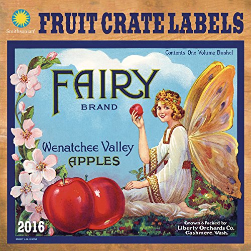 Fruit Crate Labels 2016 Wall Calendar