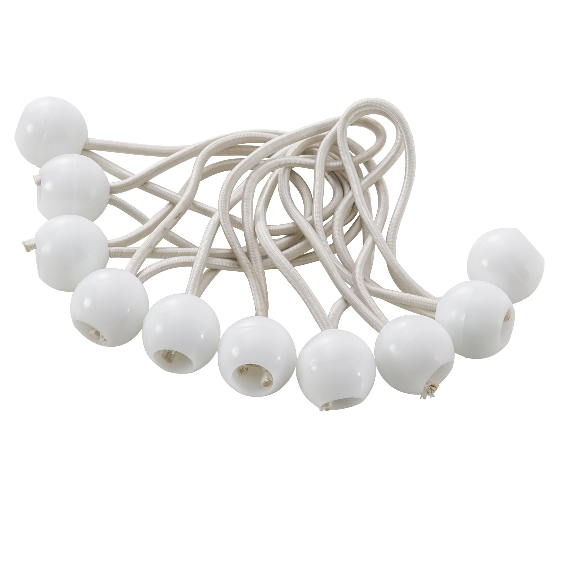 WERKA PRO Attache Rapide pour bâche Lot de 10 Blanc