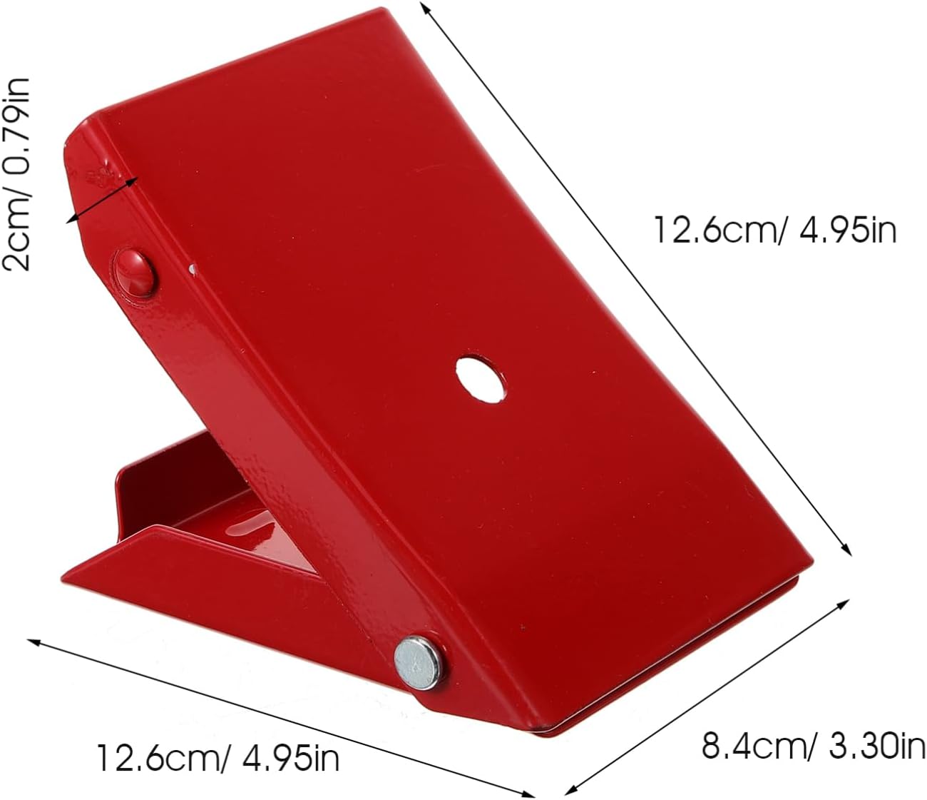 STOBAZA Folding Wheel Chocks for Rvs Camper Wheel Stabilizers Lock Heavy Duty Tire Chocks for Travel Trailer Safety
