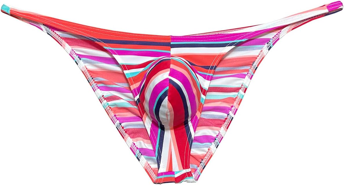 Men Mini Cheek Underwear Contour Pouch Skimpy Briefs Stretchy Ruched Back Swimwear Soft Posing Bikini Underpants - Image 8