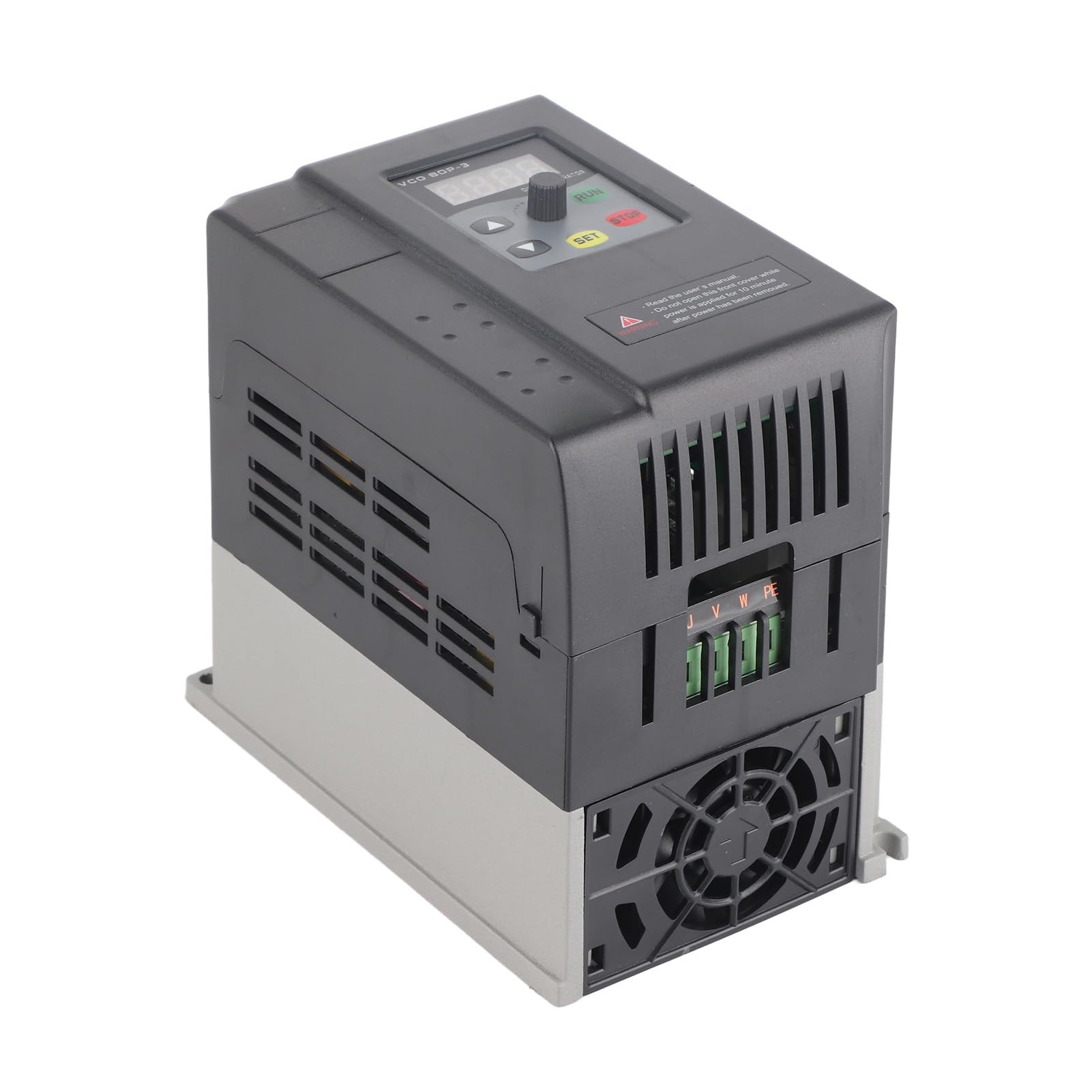 AC 220-240 V Frequenzumrichter, einphasiger Eingang, 3-phasiger Ausgang VFD-Wechselrichter zur Vektormotorsteuerung, geräuscharmer Motorregler zur Motordrehzahlregelung 3kw