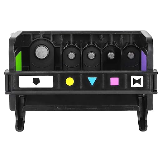 564 Printhead 5-Slot Replacement for HP 564 564XL 5-Slot CN642A CB326-30002 for HP Photosmart 7520 7510 7525 7515 C6340 D7560 C6350 Printer Printhead(1 Pack)